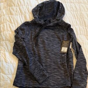 90 Degree By Reflex Charcoal Cowl Neck Sweater